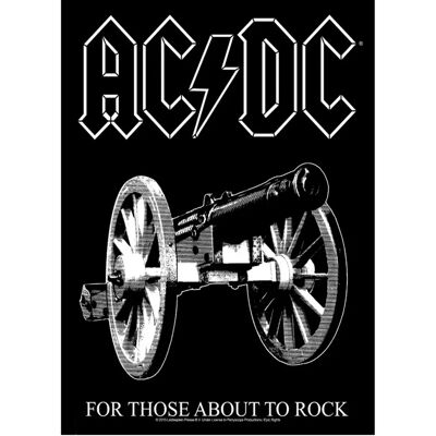 AC/DC Pro Ty, Kteří Se Chystají Rockovat - Ševový Nášivka AC/DC Pro Ty, Kteří Se Chystají Rockovat - Ševový Nášivka