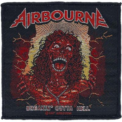 Patch ROCK OFF Airbourne Breakin' Outta Hell - Vêtements - Publicité Patch ROCK OFF Airbourne Breakin' Outta Hell - Vêtements - Publicité