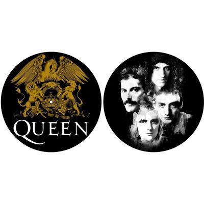 Plugged Sweden Queen Skivspelare Slipmat-set - Vapen & Ansikten - Slipmatset Plugged Sweden Queen Skivspelare Slipmat-set - Vapen & Ansikten - Slipmatset