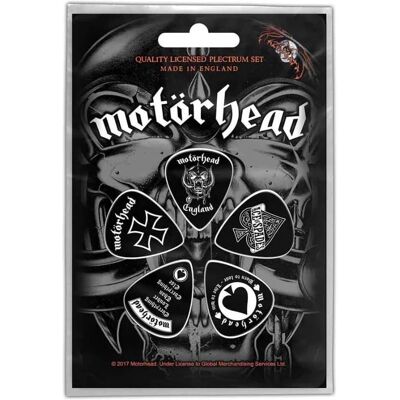 Motorhead Pack de Plectres - Accessoires Guitare - Publicité Motorhead Pack de Plectres - Accessoires Guitare - Publicité
