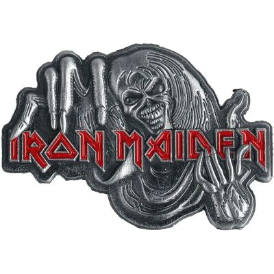 Harmaa Iron Maiden Number Of The Beast - Badge Harmaa Iron Maiden Number Of The Beast - Badge