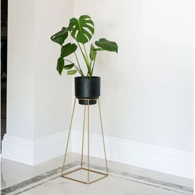 Ivyline - Minimo - Gold - H40cm x D21cm - Plant Stand Ivyline - Minimo - Gold - H40cm x D21cm - Plant Stand