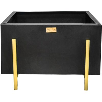 Ivyline - Orion - Matt Black/Antique Gold - Outdoor - Fire Pit Ivyline - Orion - Matt Black/Antique Gold - Outdoor - Fire Pit
