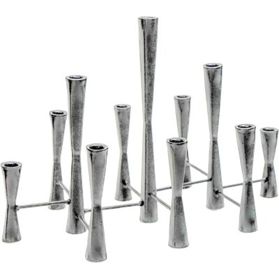 Ivyline Parker - silver - 11-piece - 42x52 cm - candle centerpiece Ivyline Parker - silver - 11-piece - 42x52 cm - candle centerpiece