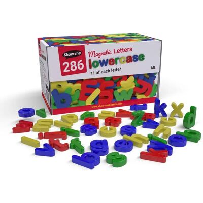 Show-me Magnetic Lowercase Letters - 286 pcs Show-me Magnetic Lowercase Letters - 286 pcs