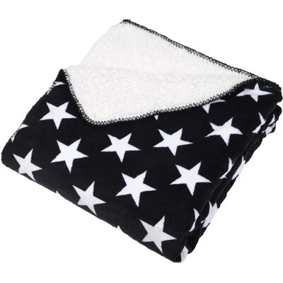 XS-Stock.com Ltd - Stars Sherpa Double Layer - Black & White XS-Stock.com Ltd - Stars Sherpa Double Layer - Black & White