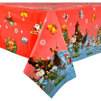 XS-Stock.com Ltd - Xmas Tablecloth - Red - Tablecloth XS-Stock.com Ltd - Xmas Tablecloth - Red - Tablecloth