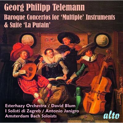 Alto Zagreb Solistes - Concertos 'Multi-Instrument' de Telemann - CD de Musique Classique Alto Zagreb Solistes - Concertos 'Multi-Instrument' de Telemann - CD de Musique Classique