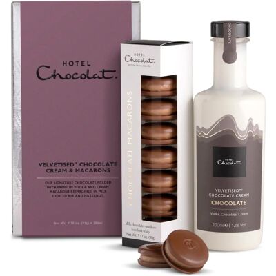 Hotel Chocolat - Velvetised Chocolate Cream - 200ml - Gift set Hotel Chocolat - Velvetised Chocolate Cream - 200ml - Gift set