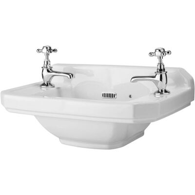 Hudson Reed - Richmond 515mm Cloakroom - White - Basin Hudson Reed - Richmond 515mm Cloakroom - White - Basin