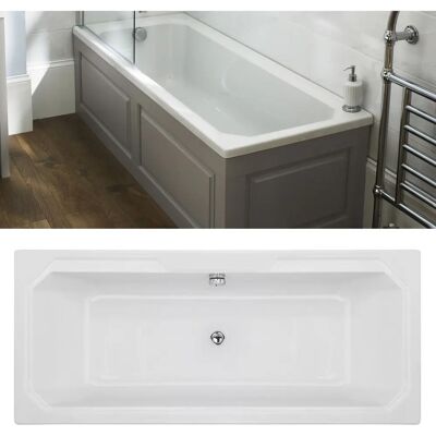 Rak Ceramics Washington Double Ended Bath - Acrylic Rak Ceramics Washington Double Ended Bath - Acrylic