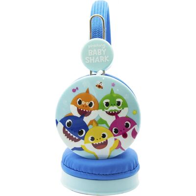 Baby Shark Hörlurar - Säkra för barn Baby Shark Hörlurar - Säkra för barn