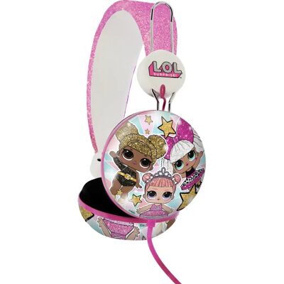 LOL Surprise OTL Technologies Glitter Glam Tween Dome Kabelgebundene Kopfhörer - Glitter Glam LOL Surprise OTL Technologies Glitter Glam Tween Dome Kabelgebundene Kopfhörer - Glitter Glam