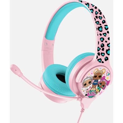 OTL LOL Surprise Verstellbare Kinder-Kopfhörer mit Kabel - ROSA OTL LOL Surprise Verstellbare Kinder-Kopfhörer mit Kabel - ROSA