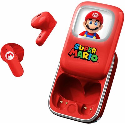 Marka SUPER MARIO Obudowa przesuwna TWS słuchawki - In-ear, Bluetooth, Wielokolorowe Marka SUPER MARIO Obudowa przesuwna TWS słuchawki - In-ear, Bluetooth, Wielokolorowe