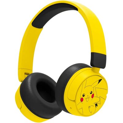 BEM'S Pikachu Langattomat kuulokkeet - Lasten, Kevyt, 24h, Bluetooth, Keltainen BEM'S Pikachu Langattomat kuulokkeet - Lasten, Kevyt, 24h, Bluetooth, Keltainen
