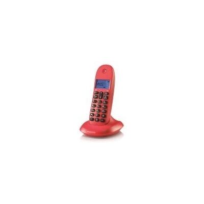 Motorola C1001 Kirsche - DECT Schnurlostelefon Motorola C1001 Kirsche - DECT Schnurlostelefon