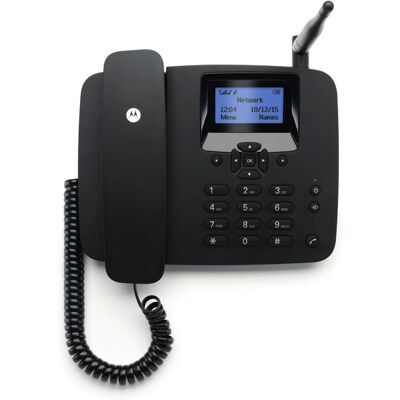 Motorola FW200L - Téléphone Fixe - Noir - Publicité Motorola FW200L - Téléphone Fixe - Noir - Publicité