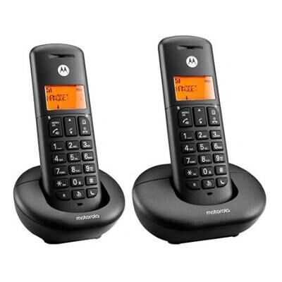 Motorola E202 Duo DECT Telefon - Hívásblokkolás & Háttérvilágítású Képernyő Motorola E202 Duo DECT Telefon - Hívásblokkolás & Háttérvilágítású Képernyő