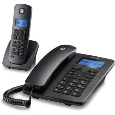 Motorola C4201 - DECT/analóg telefon - Fekete Motorola C4201 - DECT/analóg telefon - Fekete