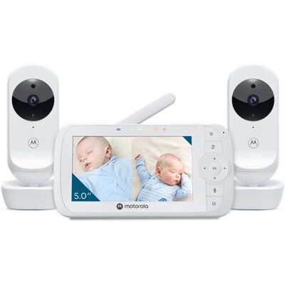 Babyphone numérique Motorola VM 35-2 Jumeaux - Blanc Babyphone numérique Motorola VM 35-2 Jumeaux - Blanc
