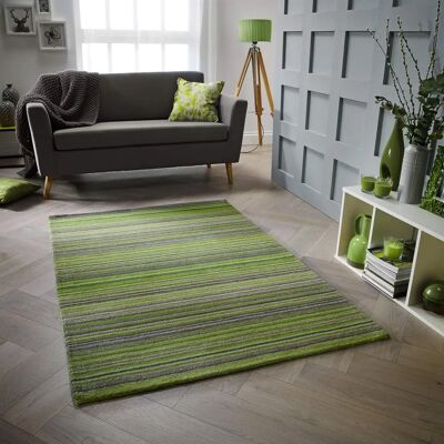 ORIENTAL WEAVERS - Stripe Rug - Green - 160x230 cm - Rug ORIENTAL WEAVERS - Stripe Rug - Green - 160x230 cm - Rug