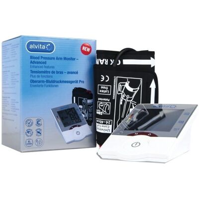 Alvita Sfigmomanometro Automatico Da Braccio - Misuratore di Pressione Alvita Sfigmomanometro Automatico Da Braccio - Misuratore di Pressione