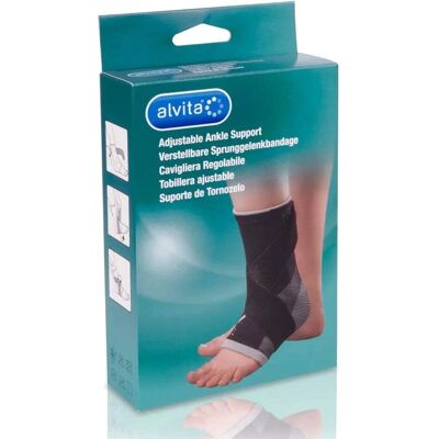 Alliance Healthcare It.Dis.Spa Alvita Cavigliera Regolabile - Supporto per Caviglia Alliance Healthcare It.Dis.Spa Alvita Cavigliera Regolabile - Supporto per Caviglia
