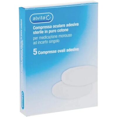Alliance Healthcare Alvita Cerotti Oculari Sterili - Cura degli Occhi Alliance Healthcare Alvita Cerotti Oculari Sterili - Cura degli Occhi