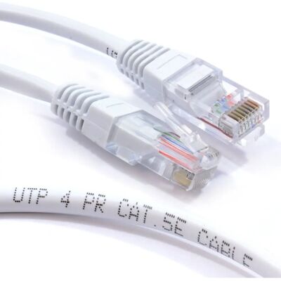 kenable - Cat5E - White - 15m - Cable kenable - Cat5E - White - 15m - Cable