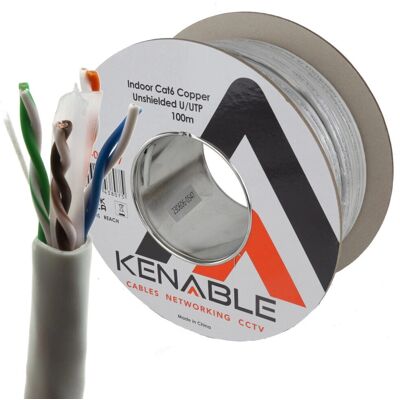 kenable - CAT6 UTP 23AWG COPPER - Indoor kenable - CAT6 UTP 23AWG COPPER - Indoor