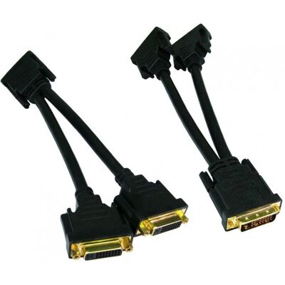 kenable - 004325 - 0.23 m - 2 x DVI-D - câble DVI - Publicité kenable - 004325 - 0.23 m - 2 x DVI-D - câble DVI - Publicité