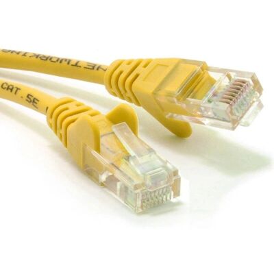 Kenable 004826 Network Cable - 5 m Cat5e U/UTP - Yellow Kenable 004826 Network Cable - 5 m Cat5e U/UTP - Yellow