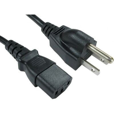 kenable - US3P-C13 - Noir - 2m - Câble d'alimentation - Publicité kenable - US3P-C13 - Noir - 2m - Câble d'alimentation - Publicité