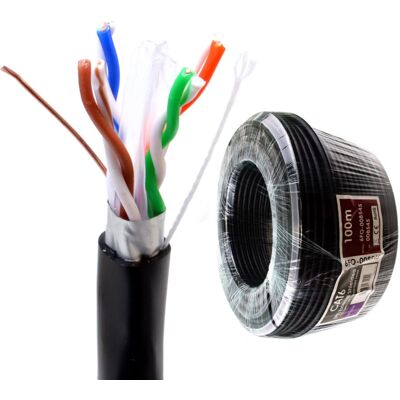 kenable - CAT6 Outdoor Cable - Shielded - Ethernet Cable kenable - CAT6 Outdoor Cable - Shielded - Ethernet Cable
