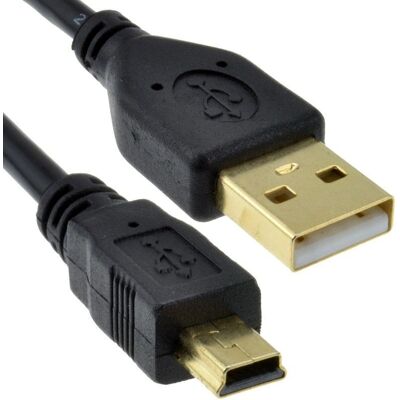kenable - 009047 - Black - 0.15 m USB A to Mini-B USB 2.0 Cable kenable - 009047 - Black - 0.15 m USB A to Mini-B USB 2.0 Cable