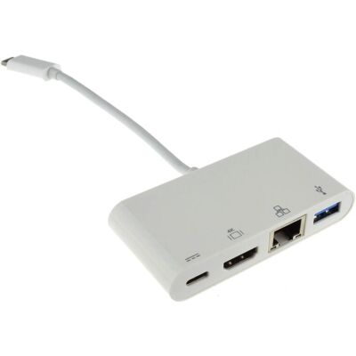 kenable - 009706 - Blanc - HDMI - Docking Station - Publicité kenable - 009706 - Blanc - HDMI - Docking Station - Publicité
