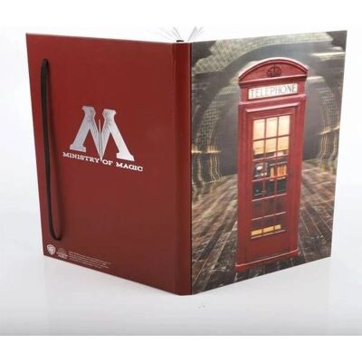 Wow! Stuff Harry Potter Ministère de la Magie Cahier 3D - Pour Enfants 72 Pages - Publicité Wow! Stuff Harry Potter Ministère de la Magie Cahier 3D - Pour Enfants 72 Pages - Publicité