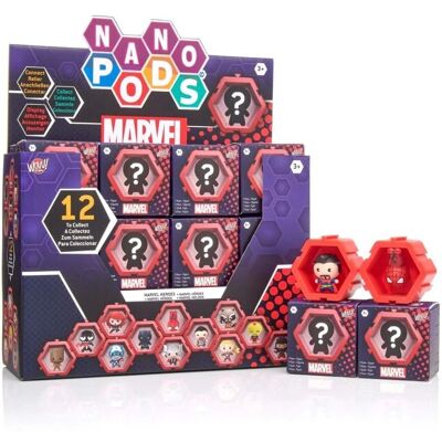 Wow Toys Marvel Nano Figuren - Mini Figuren in Hexagonalen Pods Wow Toys Marvel Nano Figuren - Mini Figuren in Hexagonalen Pods