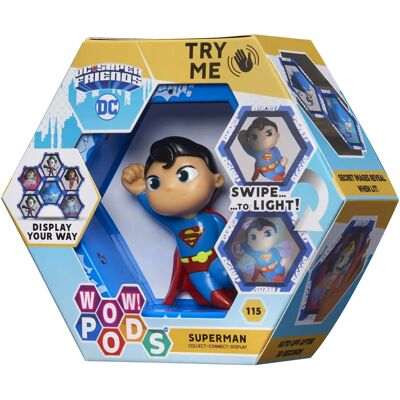 DC Superman Svítící figurka - Připojte a Vystavte DC Superman Svítící figurka - Připojte a Vystavte
