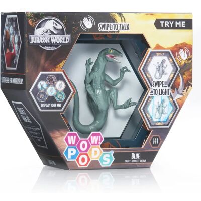 PODS Jurassic World Niebieska Figurka Akcji - Kolekcja Dinozaurów PODS Jurassic World Niebieska Figurka Akcji - Kolekcja Dinozaurów