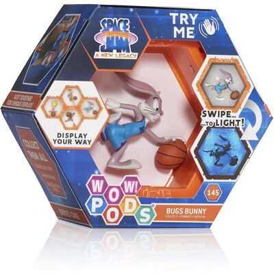 Akční figurka Space Jam Bugs Bunny - Sbírková s UV senzorem Akční figurka Space Jam Bugs Bunny - Sbírková s UV senzorem