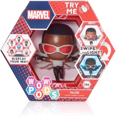 Wow! Stuff Falcon LED Figurka Akcji - Pods Marvel Wow! Stuff Falcon LED Figurka Akcji - Pods Marvel