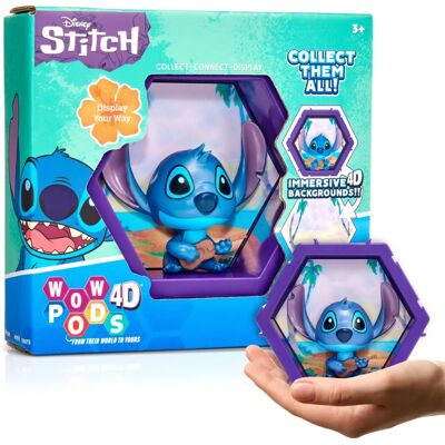 Figurine de collection Stitch Disney - Effet 4D - 102201 - Publicité Figurine de collection Stitch Disney - Effet 4D - 102201 - Publicité