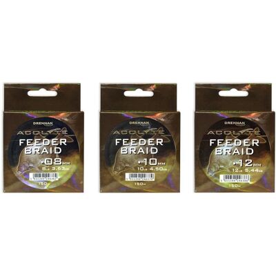 Drennan Drennan Acolyte Feeder Braid - 0.10mm 10lb Drennan Drennan Acolyte Feeder Braid - 0.10mm 10lb