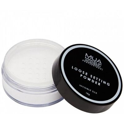 MUA Makeup Academy Invisible Silk Loose Powder - 16g MUA Makeup Academy Invisible Silk Loose Powder - 16g