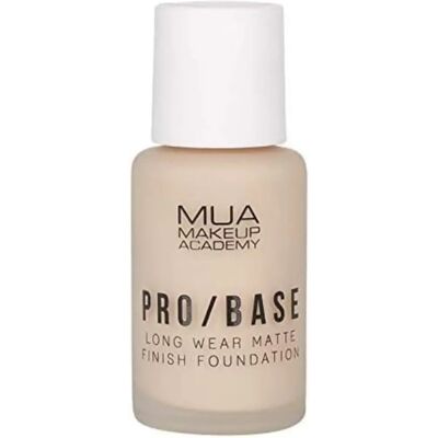 MUA Makeup Academy PRO/BASE Long Wear Matte Foundation - #110 30ml MUA Makeup Academy PRO/BASE Long Wear Matte Foundation - #110 30ml
