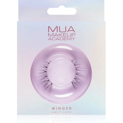 Cils Faux Half Lash Winged de MUA - 2 pcs. Publicité Cils Faux Half Lash Winged de MUA - 2 pcs. Publicité