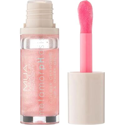 MUA Makeup Academy Metamorphosis Oil Lip Gloss - Lip & Cheek - Vegan, 7ml MUA Makeup Academy Metamorphosis Oil Lip Gloss - Lip & Cheek - Vegan, 7ml