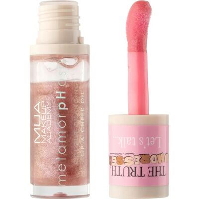 MUA Makeup Academy Metamorphosis Huile Gloss - Lèvres et Joues, 7 ml - Publicité MUA Makeup Academy Metamorphosis Huile Gloss - Lèvres et Joues, 7 ml - Publicité
